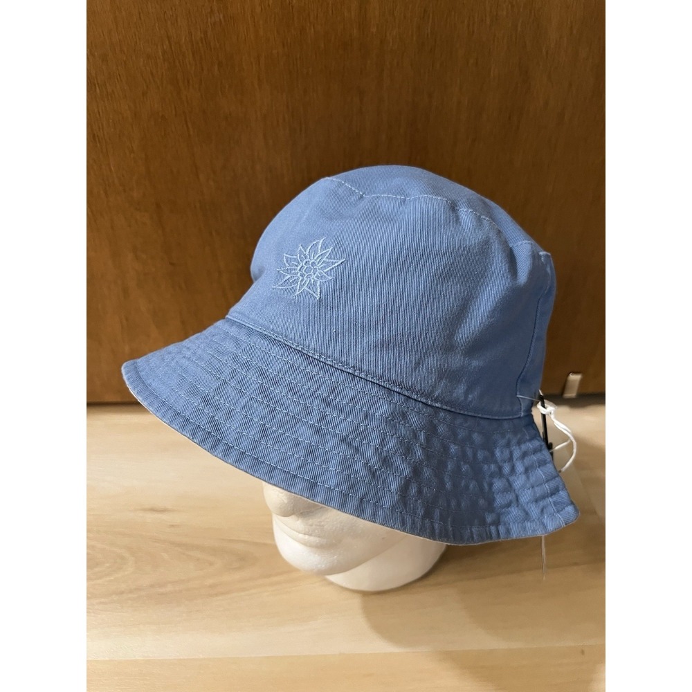 NWT Alpine Design Women's Bucket Hat Reversible Blue Floral One Size